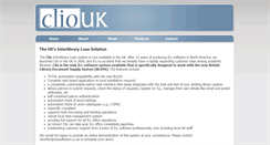 Desktop Screenshot of cliosoftware.co.uk